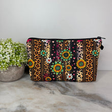 Load image into Gallery viewer, Pouch - Animal Print Stripe Floral