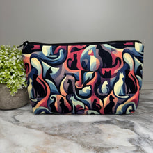 Load image into Gallery viewer, Pouch - Cat Abstract Shapes