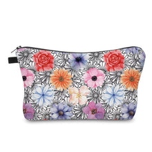 Load image into Gallery viewer, Pouch - Floral Black & White