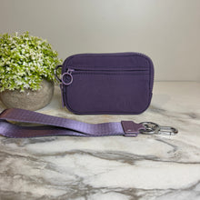 Load image into Gallery viewer, Rue - Nylon Wristlet Wallet - Plum