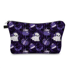 Load image into Gallery viewer, Pouch - Halloween Fall - Ghosts Purple Halloween