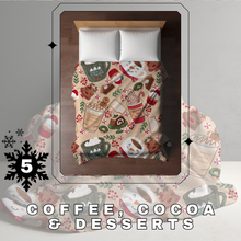 Load image into Gallery viewer, Blanket Christmas #5 - Coffee, Cocoa, & Desserts - PREORDER