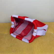 Load image into Gallery viewer, Emma Travel Clutch - Stripes + Chevron