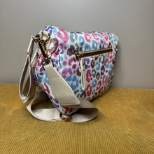 Load image into Gallery viewer, The Roni Nylon Crossbody - Animal Print Multicolor