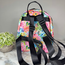 Load image into Gallery viewer, Mini Backpack - Floral Watercolors
