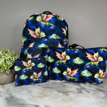Load image into Gallery viewer, Mini Backpack, Pouch, & Mini Pouch Bundled Set - Dragon Cloud