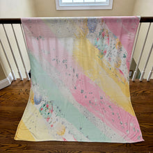 Load image into Gallery viewer, Blanket - Easter - Egg Pastel Stripes Silver