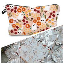 Load image into Gallery viewer, Pouch & Sticky Note Bundled Set - Floral Ghost