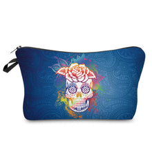 Load image into Gallery viewer, Pouch - Halloween Fall - Paisley Skull