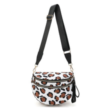 Load image into Gallery viewer, The Roni Nylon Crossbody - Brown Leopard
