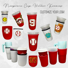 Load image into Gallery viewer, Neoprene Cup Holder Koozie Tumbler