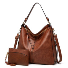 Load image into Gallery viewer, Bailey Handbag & Clutch - 2 Piece Set