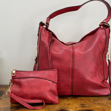 Load image into Gallery viewer, Bailey Handbag & Clutch - 2 Piece Set