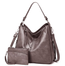 Load image into Gallery viewer, Bailey Handbag & Clutch - 2 Piece Set