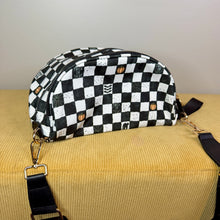 Load image into Gallery viewer, The Roni Nylon Crossbody - Halloween Fall Plaid Trick or Treat
