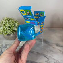 Load image into Gallery viewer, Squishy Toy - Soda Cube - Blue Raspberry Ice
