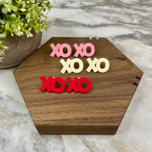 Load image into Gallery viewer, Acrylic Stud Earrings - Valentine’s Day - Xoxo
