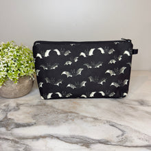 Load image into Gallery viewer, Pouch - Halloween Fall - Black Bat
