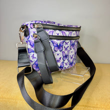 Load image into Gallery viewer, The Roni Nylon Crossbody - Butterfly Purple
