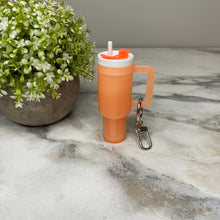 Load image into Gallery viewer, Keychain - Lip Balm Tumbler #3 Frosted Glow-In-The-Dark
