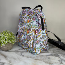 Load image into Gallery viewer, Mini Backpack - Cat Paw Meow on Pastel
