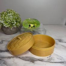 Load image into Gallery viewer, Squishy Toy - Viral Dumpling, Slow Rise Glitter - Green
