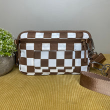Load image into Gallery viewer, Remi - Nylon Crossbody Checkered - PREORDER
