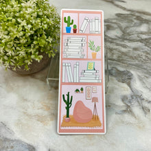 Load image into Gallery viewer, Bookmark - Pink Book Cactus Lamp
