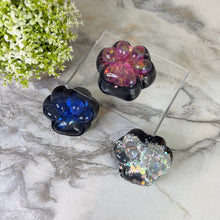 Load image into Gallery viewer, Squishy Toy - Paw Print, Galaxy Glitter

