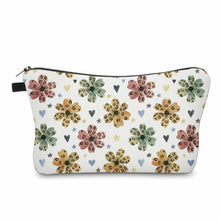 Load image into Gallery viewer, Pouch - Floral Animal Print Heart
