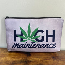 Load image into Gallery viewer, Pouch - Weed High Maintenance
