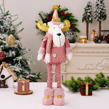 Load image into Gallery viewer, Telescopic Standing Christmas Decor - Pink &amp; Gold
