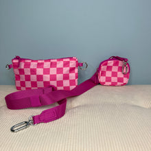 Load image into Gallery viewer, Tara - Double Pouch Nylon Crossbody
