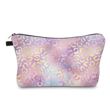 Load image into Gallery viewer, Pouch - Animal Print Purple Tie Dye
