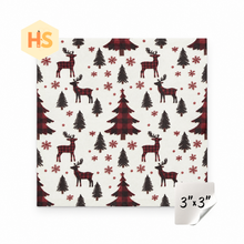 Load image into Gallery viewer, The Sticky Note Collection - Christmas Plaid Reindeer Tree
