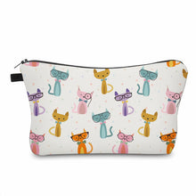 Load image into Gallery viewer, Pouch - Cats Nerdy Glasses
