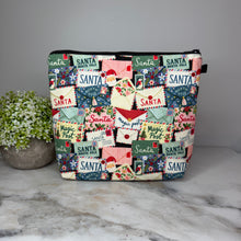 Load image into Gallery viewer, Pouch XL - Christmas - Santa Letters
