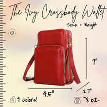 Load image into Gallery viewer, Ivy Crossbody Wallet + Purse - Sky Blue
