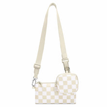 Load image into Gallery viewer, Tara - Double Pouch Nylon Crossbody

