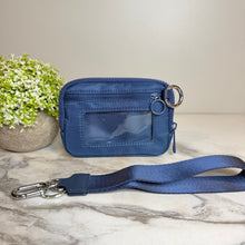 Load image into Gallery viewer, Rue - Nylon Wristlet Wallet - Navy
