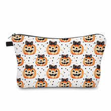 Load image into Gallery viewer, Pouch - Halloween Fall - Happy Pumpkin
