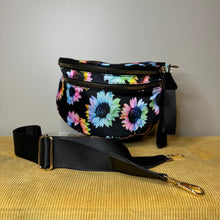 Load image into Gallery viewer, Roni - Nylon Crossbody - Rainbow Sunflower
