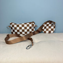 Load image into Gallery viewer, Tara - Double Pouch Nylon Crossbody
