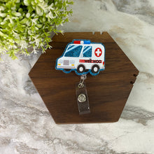 Load image into Gallery viewer, Badge Holder - Ambulance Wee Woo
