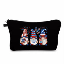 Load image into Gallery viewer, Pouch - America 4th of July Gnomes
