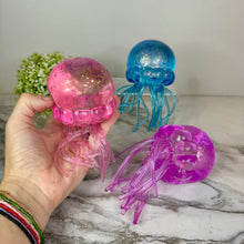 Load image into Gallery viewer, Squishy Toy - Jumbo Glitter Jellyfish
