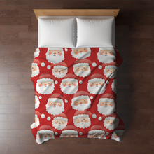 Load image into Gallery viewer, Blanket Christmas #6 - Wink Santa - PREORDER
