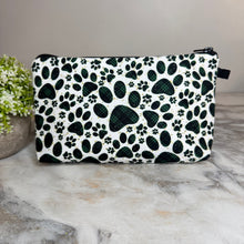 Load image into Gallery viewer, Pouch - Green Plaid Paw Dog Cat
