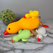 Load image into Gallery viewer, Squishy Toy - Laying Down Duck, Jumbo
