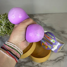 Load image into Gallery viewer, Squishy Toy - Viral Dumpling, Solid Purple
